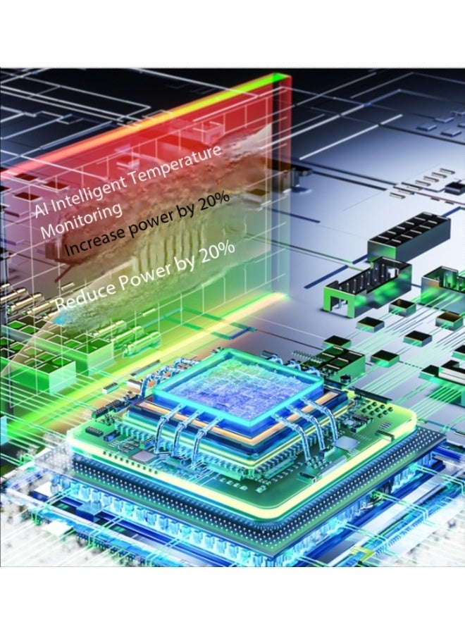 Ice JS85 Ice Black Edition | External Charging, AI Three-Level Temperature Control, Magnetic Back Clip 2-in-1 Semiconductor Cooler - Image 5